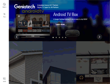 Tablet Screenshot of geniatech.com